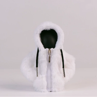 Sürətlər qutusu və əl tormozu başlıqları | Car Gear Shift Lever Hooded - plush-white