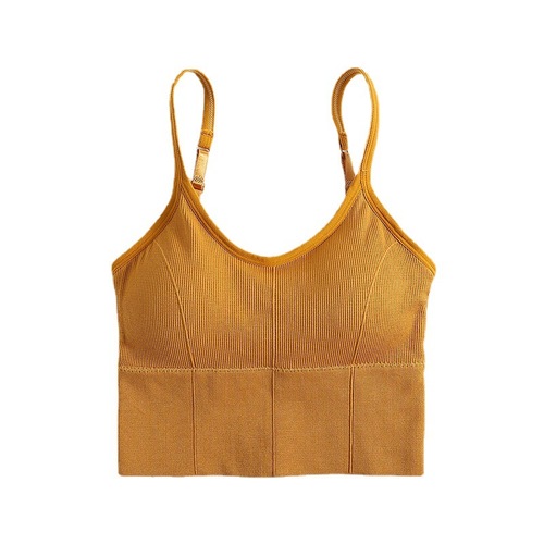 Kaka's same beautiful back bra U-shaped bottoming wrap chest anti-exposure tube top suspender sports vest bra for women