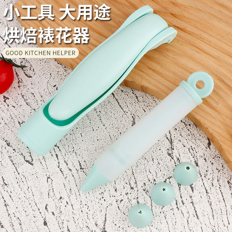 Home Cake decorative mounting gun decorator cream spray silicon glue…