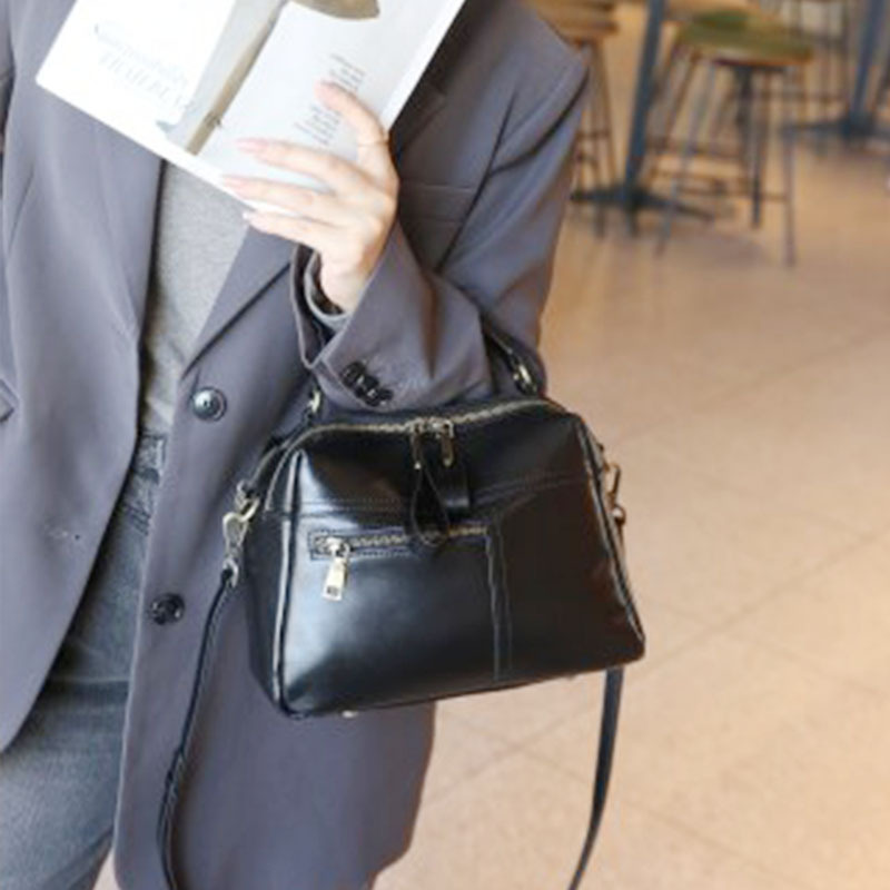 Bolso para mujeres otoño / invierno 2024 nueva moda bolso de mano de gran capacidad bolso de cuero bolso de nicho de textura