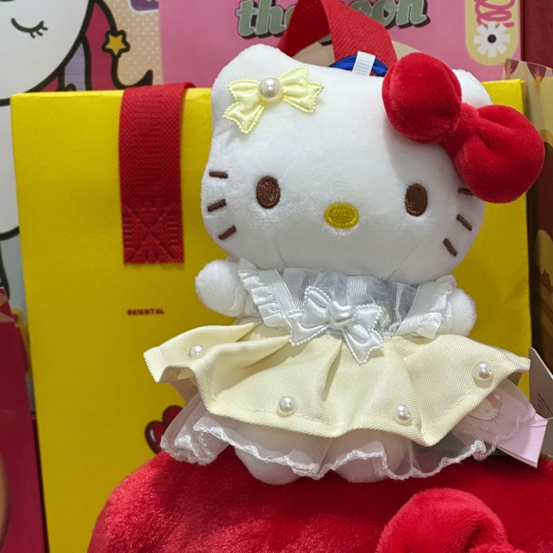 ハローキティバッグペンダントリトルシェフシリーズハローキティ人形ペンダントかわいい漫画人形キーホルダー|undefined