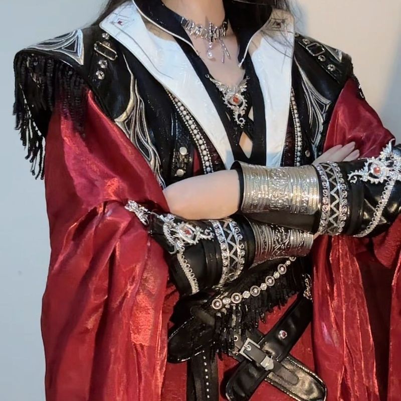 -千の顔を持つ血の雨-天官祝福派生衣装華城COSアニメ二次元コスプレスーツ男性と女性用|undefined