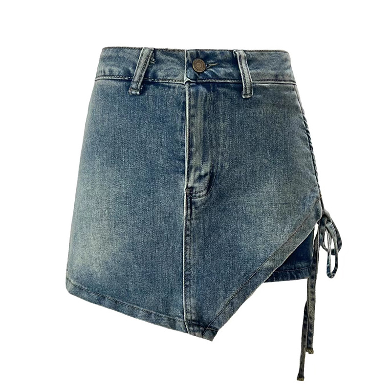 Summer design trousers with bow
