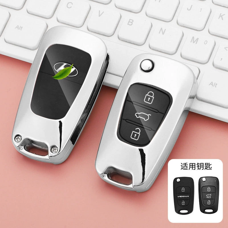 Подходит для Beijing Hyundai Xinshengda Key Label Sonata i10 Fista Pure Electric I Car Key Case