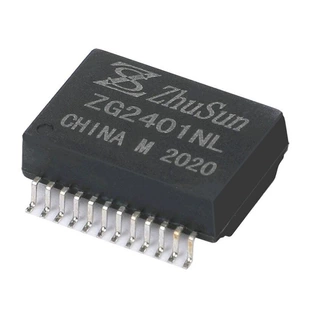 HR602459 厂家生产24PIN千兆SMD贴片式网络变压器HR602458