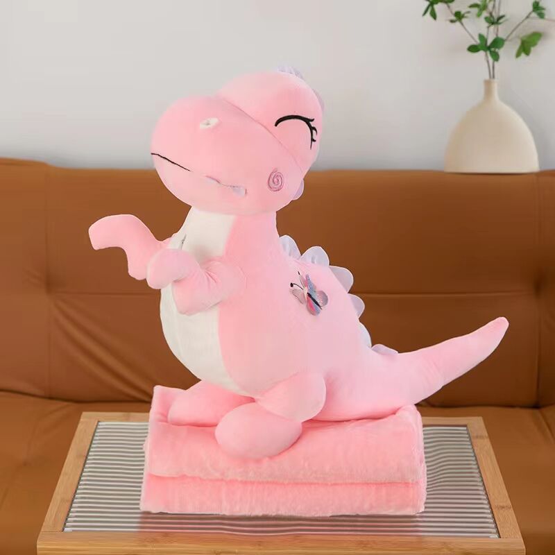 Manta de peluche 2 en 1 – Muñeca y edredón – Ideal para siesta en oficina