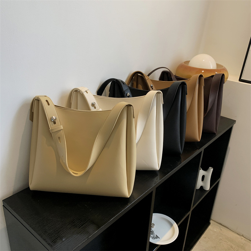 China Export Bag Large Shoulder Bag Women  New Casual Women Bag Mother Tote Bag Large Capacity Simple Shoulder Bag display picture 29