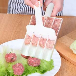 Kitchen Fish Ball Meatball Mold Ball Shrimp Slipper Four Meatball Maker Meatball Spoon Meat Stuffing Maker