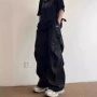 宽松新款直筒美式伞兵裤