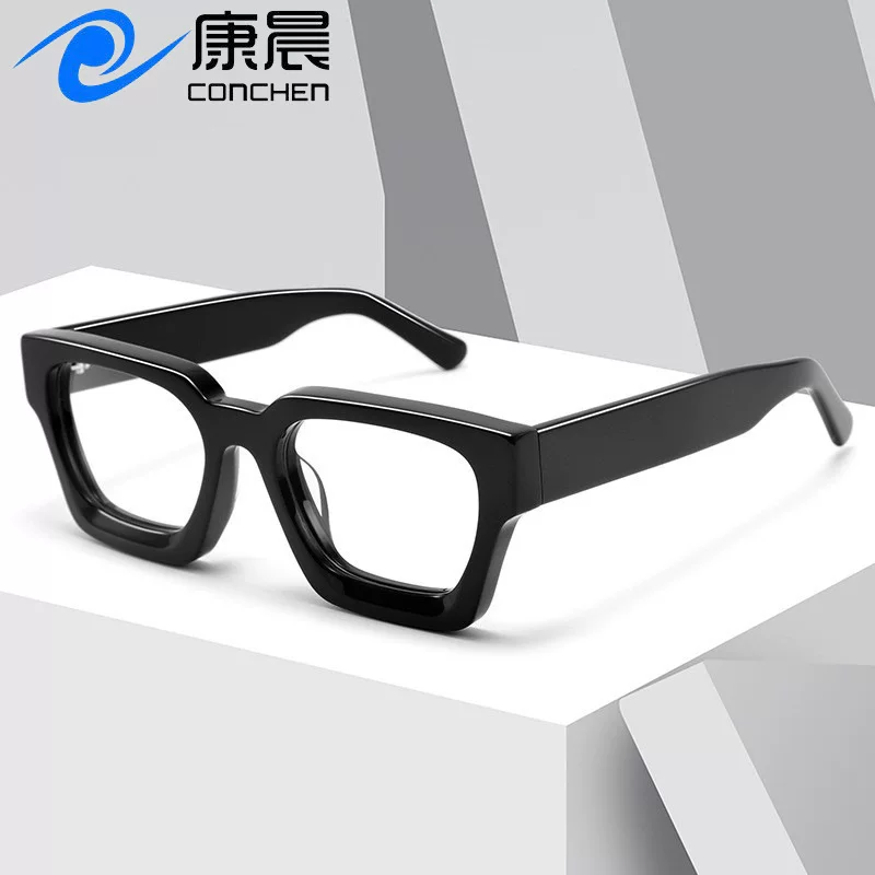 Classic square retro glasses, (Cross-border trading), Amazon