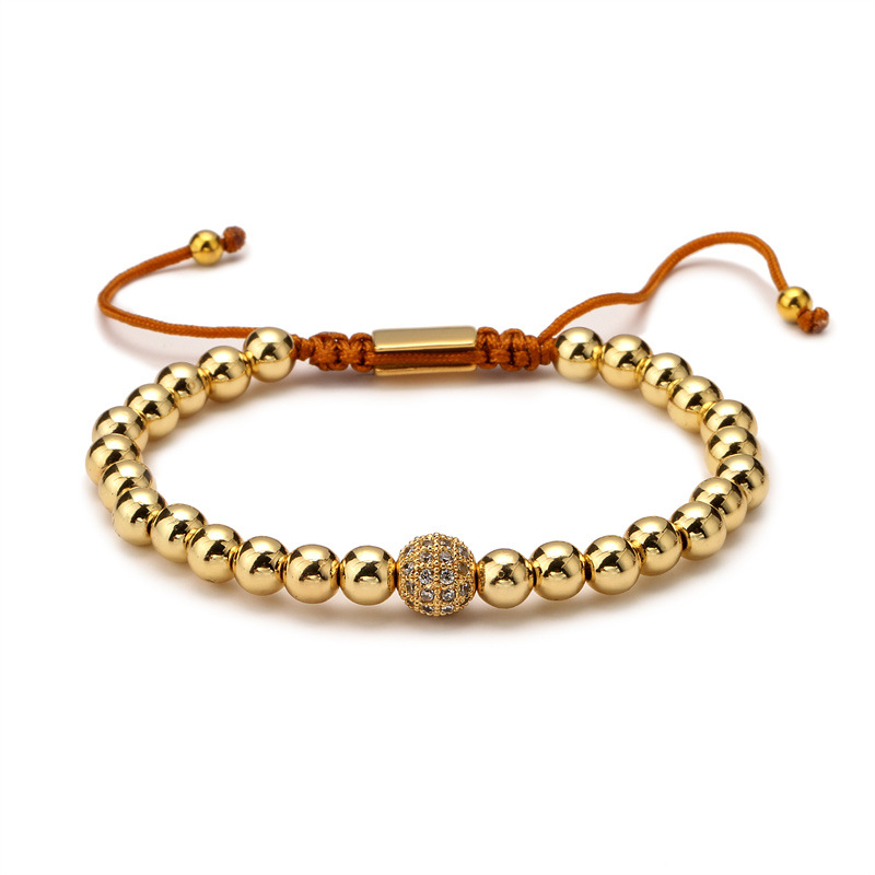 Amazon Venta caliente de piedra natural ágata pulsera tejida a mano de piedra natural pareja pulsera de cuentas