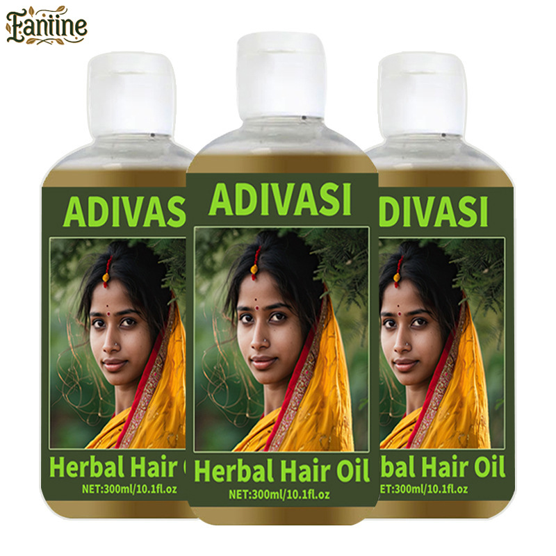 크로스보더 무역 ADIVASI hair oil 인도 허브 헤어 에센셜 오일 모발 관리 샴푸 오일 샴푸바