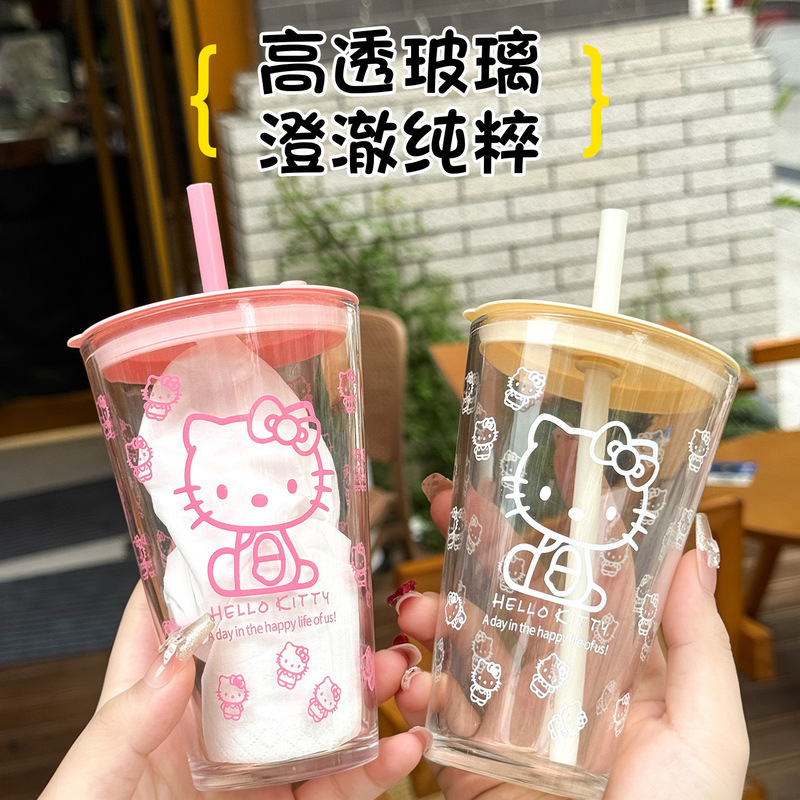 High-Quality Glass Cups for Home Use, Large Capacity Office Drinking Cups for Juice, Coffee, and Beverages, Suitable as Gifts for Resale