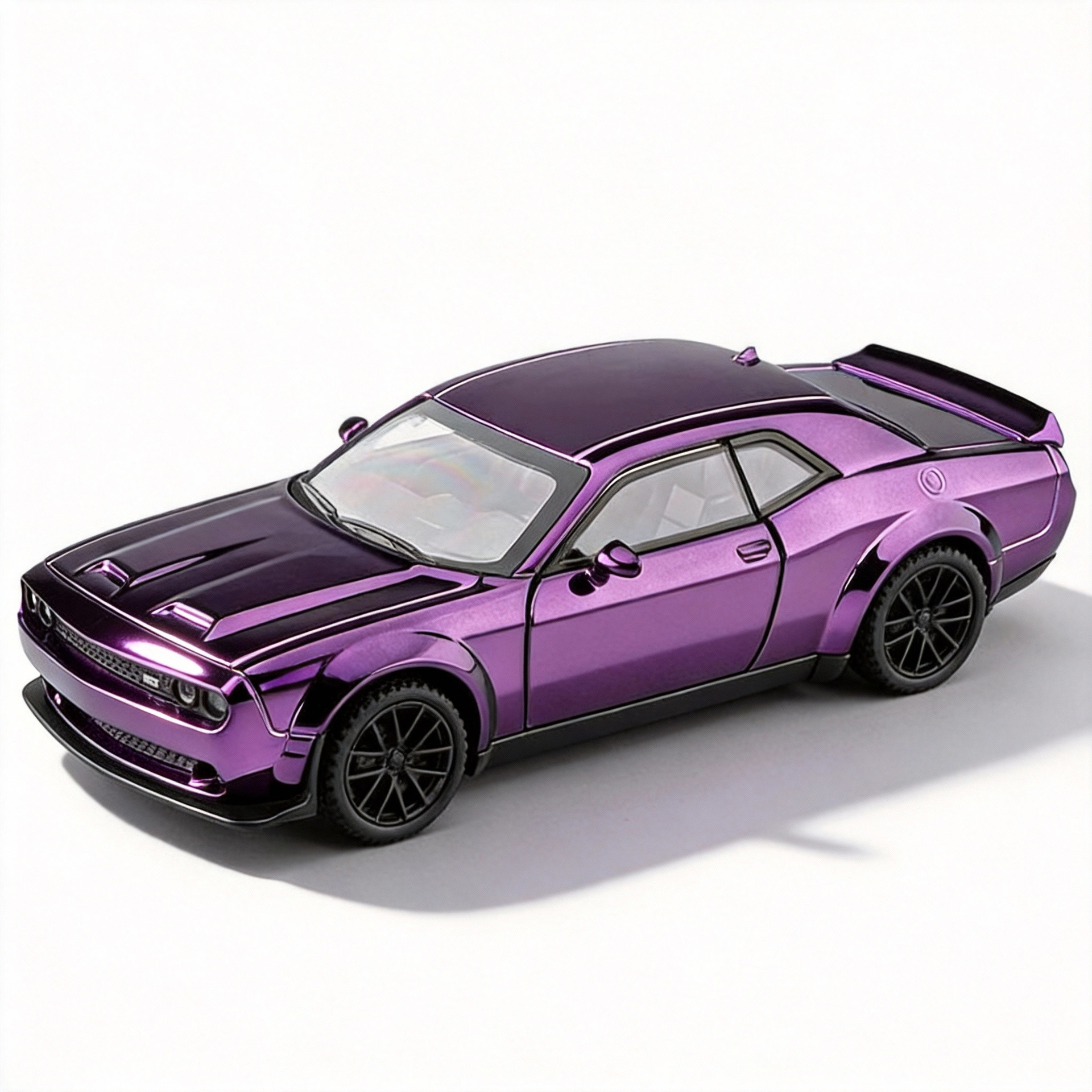 1: 32 Inferno gato galvanizado aleación modelo de coche deportivo luces efectos de sonido marea juego caja ciega decoración parque puesto mayorista