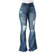 X 74761 Washed distressed flared pants ˮϴ�ƶ����ȿ�羳��