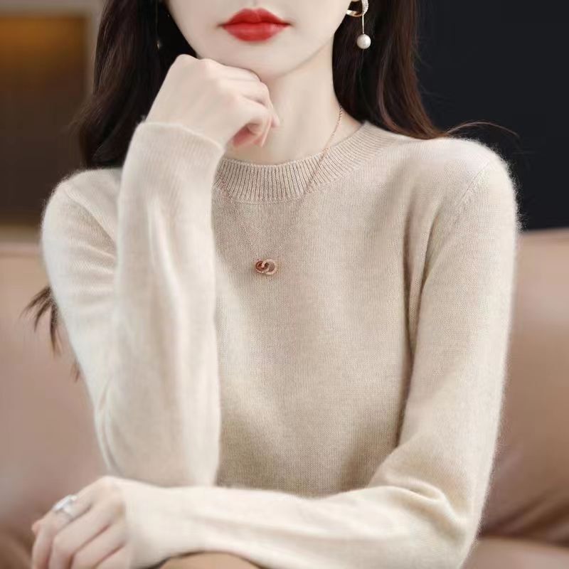 Hengyuanxiang Knitwear 2025 New Cashmere Knitwear Women's Knitwear Half Turtleneck Inner Slim Knitted Bottoming Knitwear Hengyuanxiang Knitwear 2025 New Cashmere Knitwear Women's Knitwear Half Turtleneck Inner Slim Knitted Bottoming Knitwear