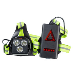 2020 New USB Charging Running Light Chest Light Outdoor Hiking Running Light Running Warning Light