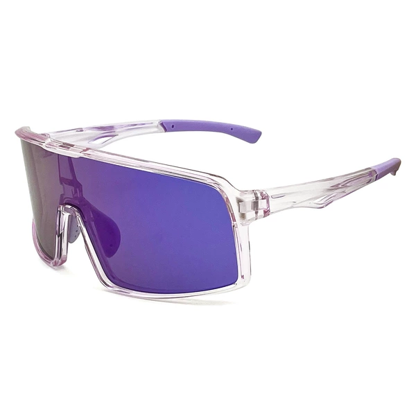 Transparent purple frame purple tablets
