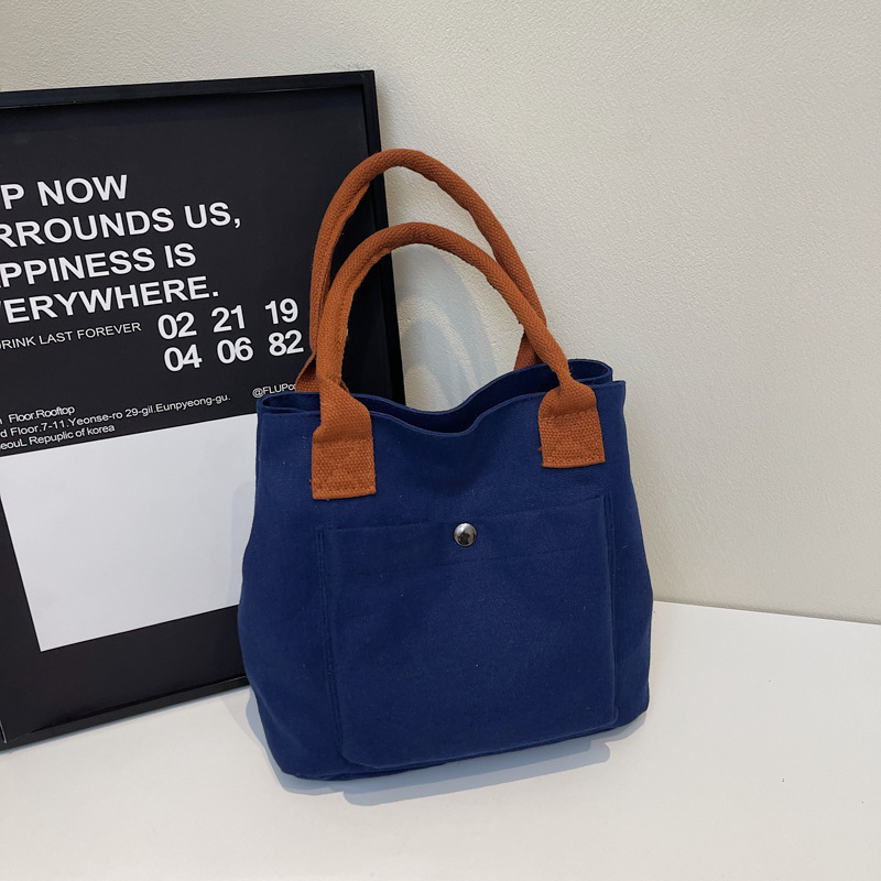 Bolsa de lona para mujeres invierno 2024 bolso de hombro bolso de mano de gran capacidad bolso japonés bolso de mujer bolso de ocio