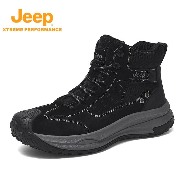 JEEP/吉普 демисезонные спортивные модные нескользящие комфортные трекинговые кроссовки для походов