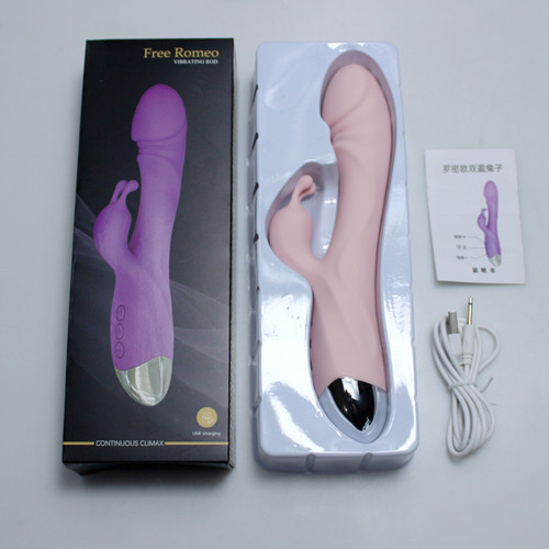 Gini second generation Romeo vibrator rechargeable dual shock G-spot massage AV stick for female masturbation AliExpress Amazon