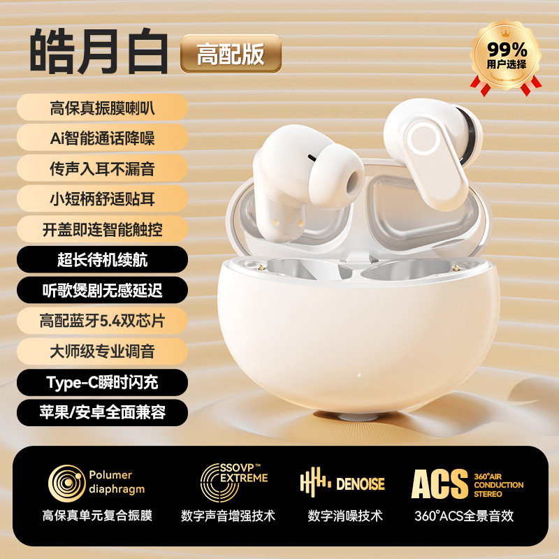 真无线蓝牙耳机入耳式长续航大电量电竞运动挂夹高音质2025年新款|undefined