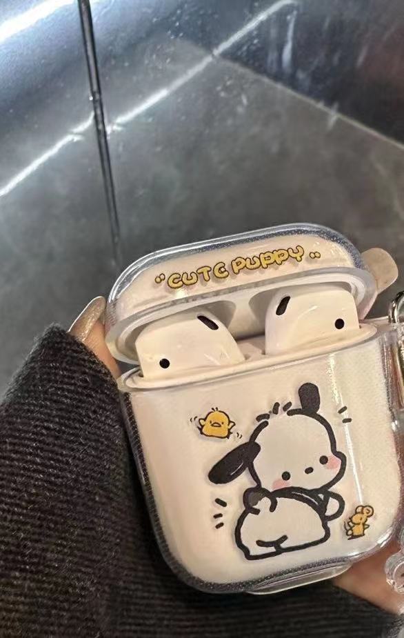 Funda protectora para auriculares i12, creativa y moderna, con dibujos animados, TPU, anticaída, carcasa suave, bolsa portátil personalizada, estilo divertido de mascota