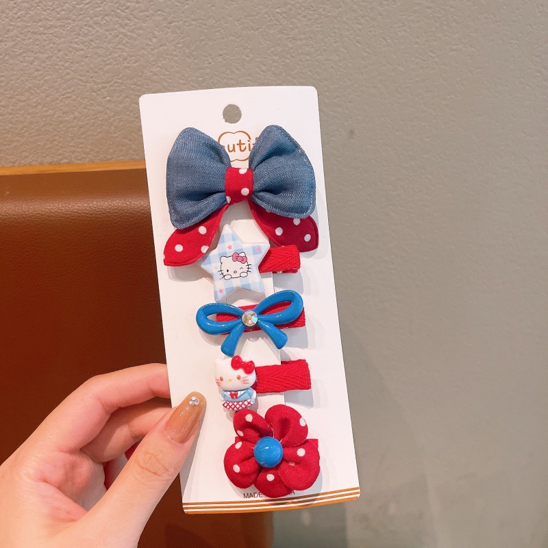 Niños de color jalea nubes lindas niñas bebés cabeza de cabello rotos broche de cabello rotos broche de cabello