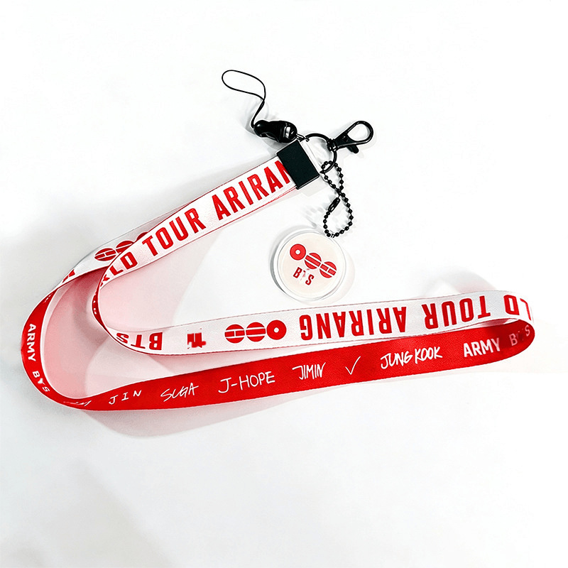 Bts (Bangtan Boys) 5Th Official Album "Arirang" Phone Lanyard Jungkook V Merchandise