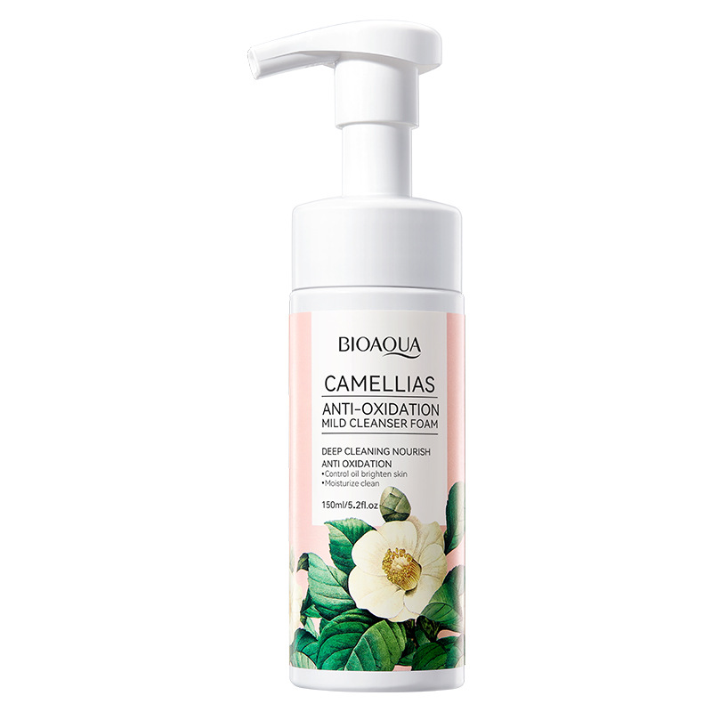 Espuma limpiadora facial SADOER pure English con aminoácidos de plantas y frutas, con cabezal de cepillo, venta al por mayor para comercio exterior transfronterizo.