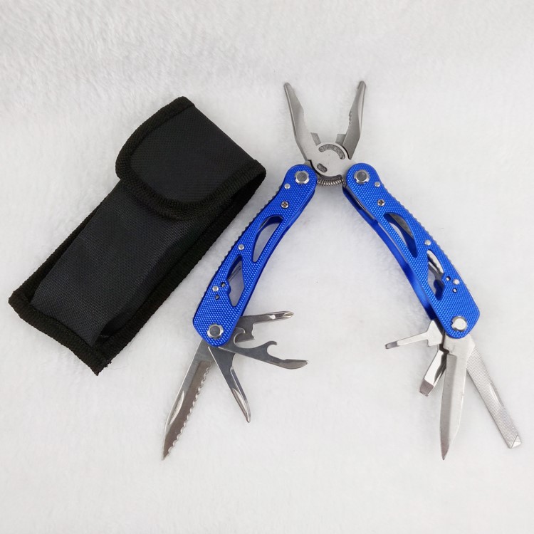 1新款全钢组合工具钳可折叠多功能刀钳钳子户外野营用品套装