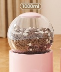 Comedouro para gatos [bola rosa]
