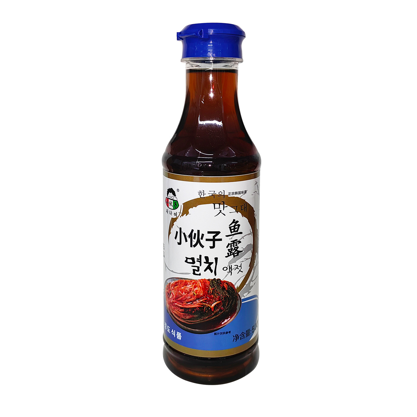 包邮小伙子银鱼露500g韩式辣白菜泡菜调料配料拌饭