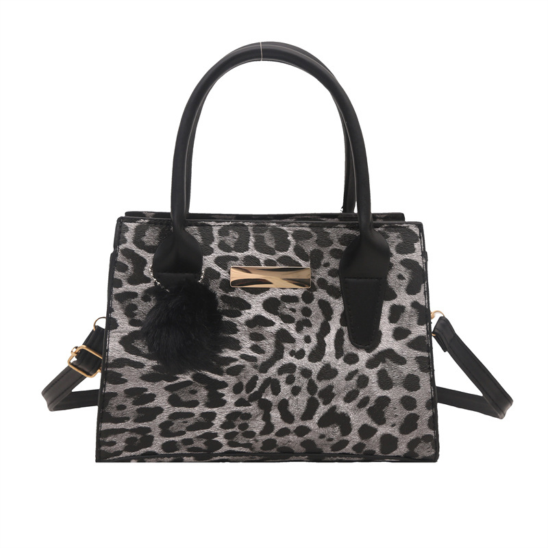 2024, nuevo leopardo personalidad bolso de hombro, moda casual, bolso de moda, bolso de moda, bolso pequeño, bolso cuadrado