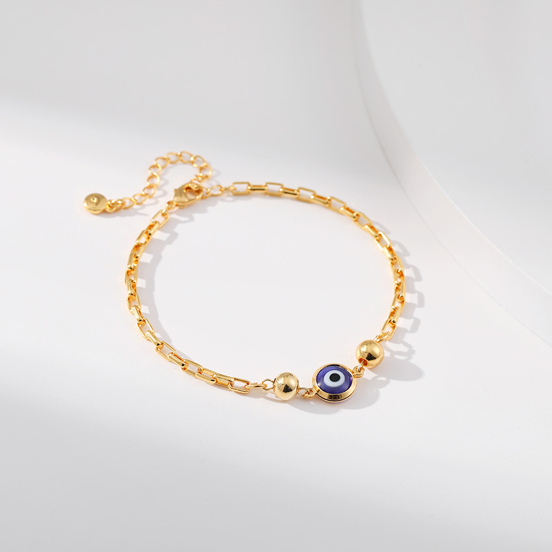 Retro Devilu0027S Eye Copper Bracelets 1 Piece