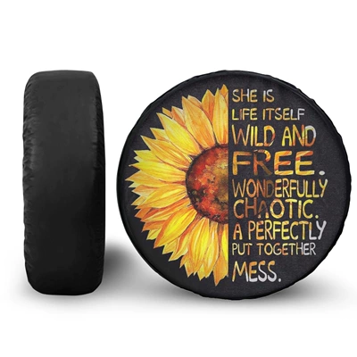 Cross-border cartoon animation American Spare wheel cover - 14inch-43bdbz50-1