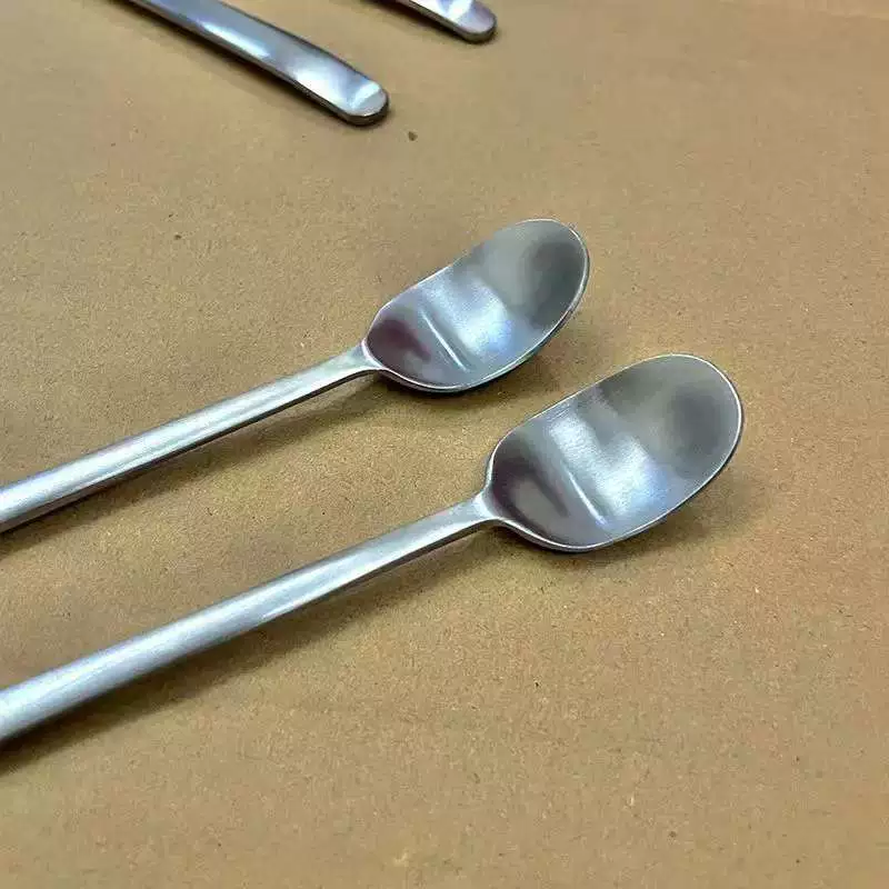 Ложка из нержавеющей стали, кофейная, изысканная маленькая палочка для смешивания для домашнего использования, увеличенной толщины