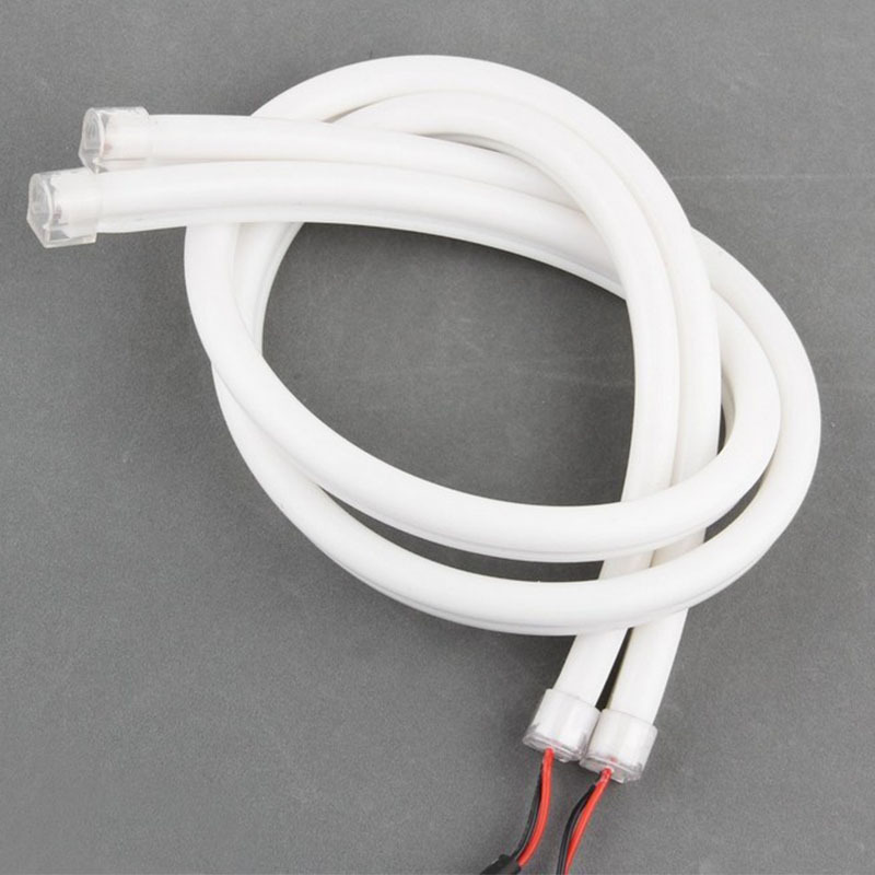 Car LED DRL Strip Headlight Eyebrow Turn Signal 60cm