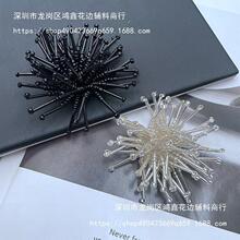 �F؛�ֹ����7cm�ڰ�ɫ�L��ܴ��黨�䲼�N diy�r���·��b��o��