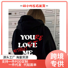 ���羳�W�a��COCOC 2025 New  Loose Pattern Hoodie,European An