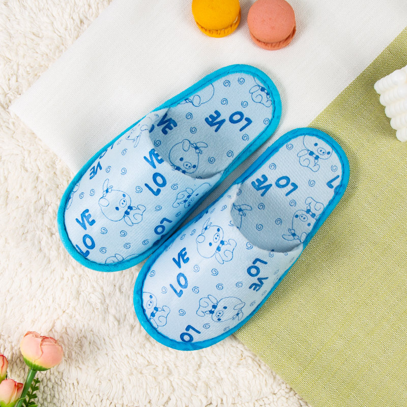 Hotel, hotel, suministros para casas de familia, pantuflas desechables, engrosamiento, hospitalidad, hogar, salón de belleza, arrastre de lana de coral especial