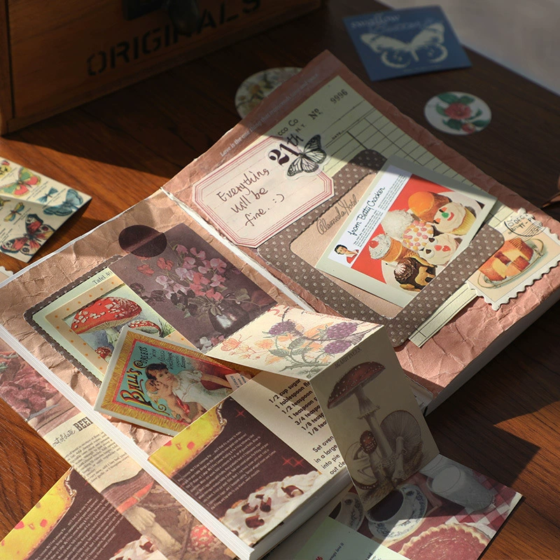 (Cross-border trading), creative retro gift box, stationery, set for students