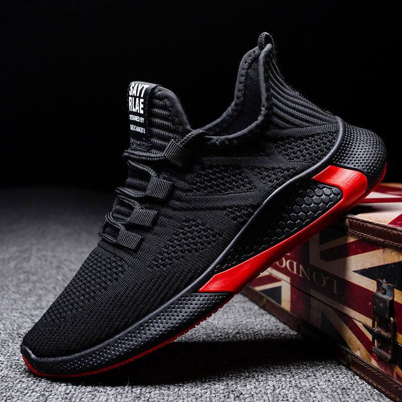 Flyknit Men's Shoes 2026 New Korean Style Yeezy Shoes Breathable Mesh Casual Sports Shoes Men Wholesale Front Lace-Up Flyknit Men's Shoes 2026 New Korean Style Yeezy Shoes Breathable Mesh Casual Sports Shoes Men Wholesale Front Lace-Up