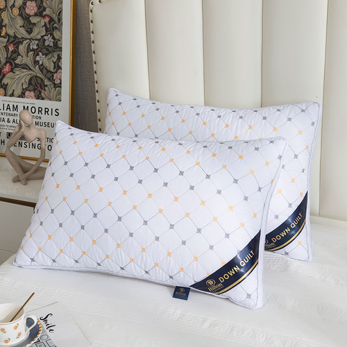 Pillow core wholesale down pillow Hilton hotel pillow household adult neck pillow single student dormitory pillow core