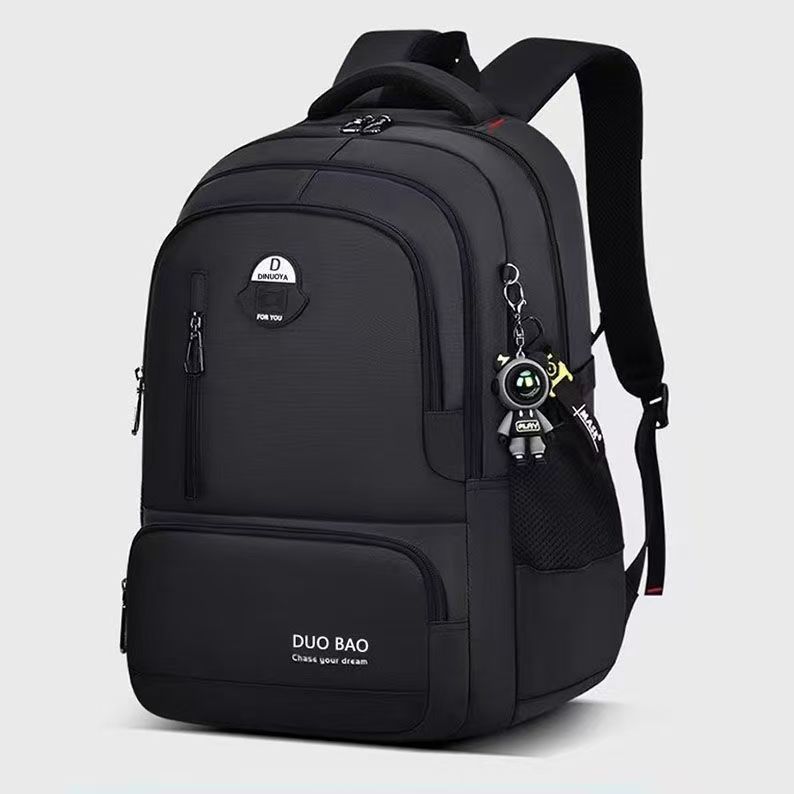 Large, solid black (no accessories)