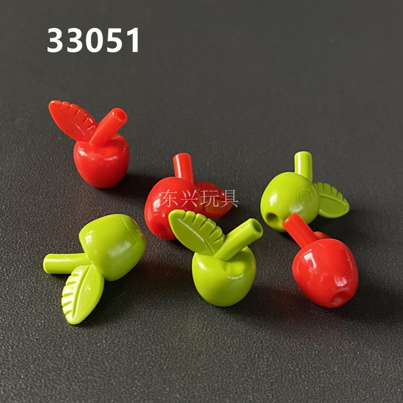 Small Particle Building Blocks MOC Accessories Compatible with Lego 33051 Parts Man Food Fruit Red Apple Green Apple Small Particle Building Blocks MOC Accessories Compatible with Lego 33051 Parts Man Food Fruit Red Apple Green Apple