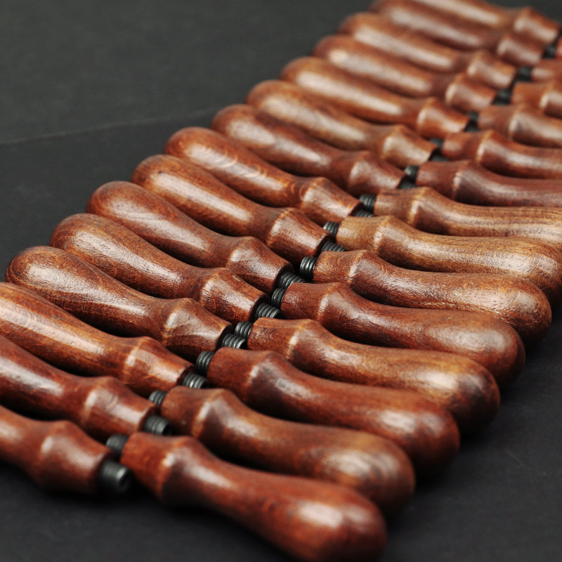 Yaqi sello de laca de fuego mango de madera de haya sellado de estilo europeo herramienta de cera de sellado de laca de fuego mango de sello de cera barato de alta calidad