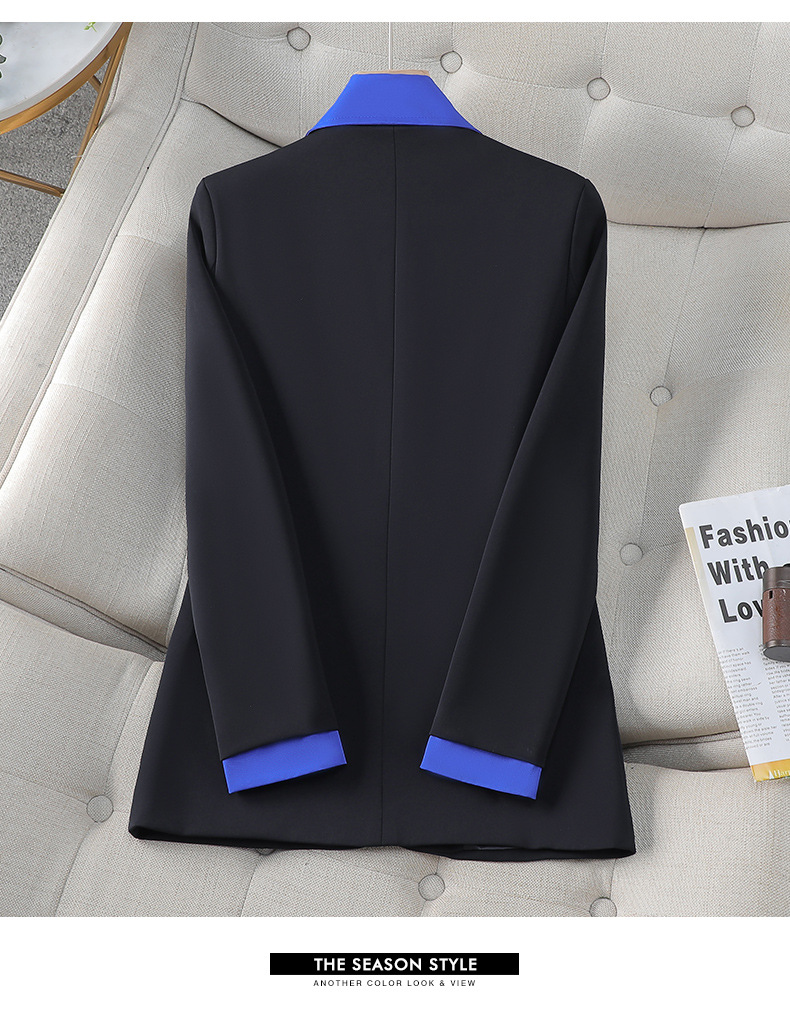 Women's Blazer Suit Two Piece Set Casual Professional Temperament_voghion.com
