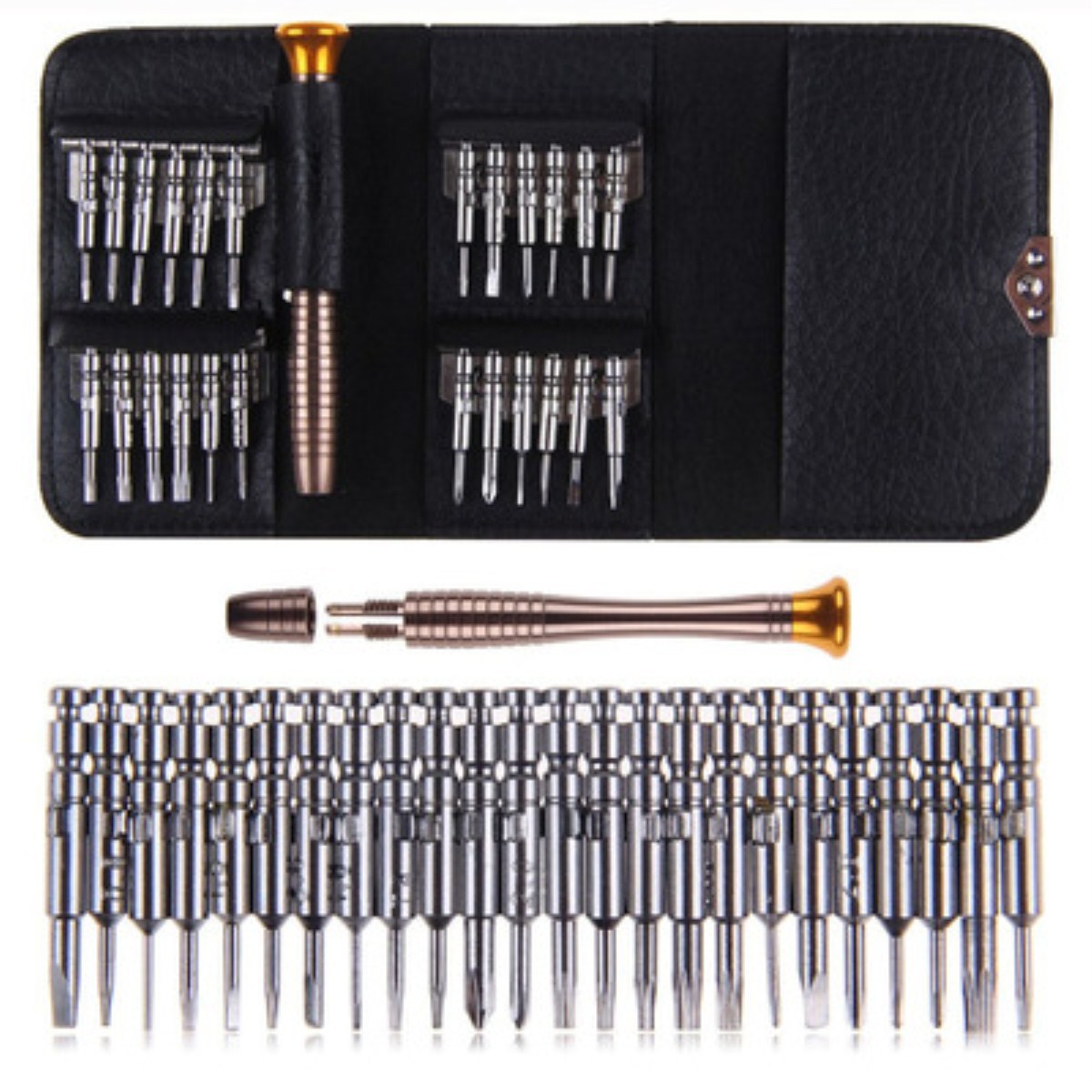 25 in one function in 1 multi-Phillips screwdriver suit combination mobile phone notebook disassembly repair kit