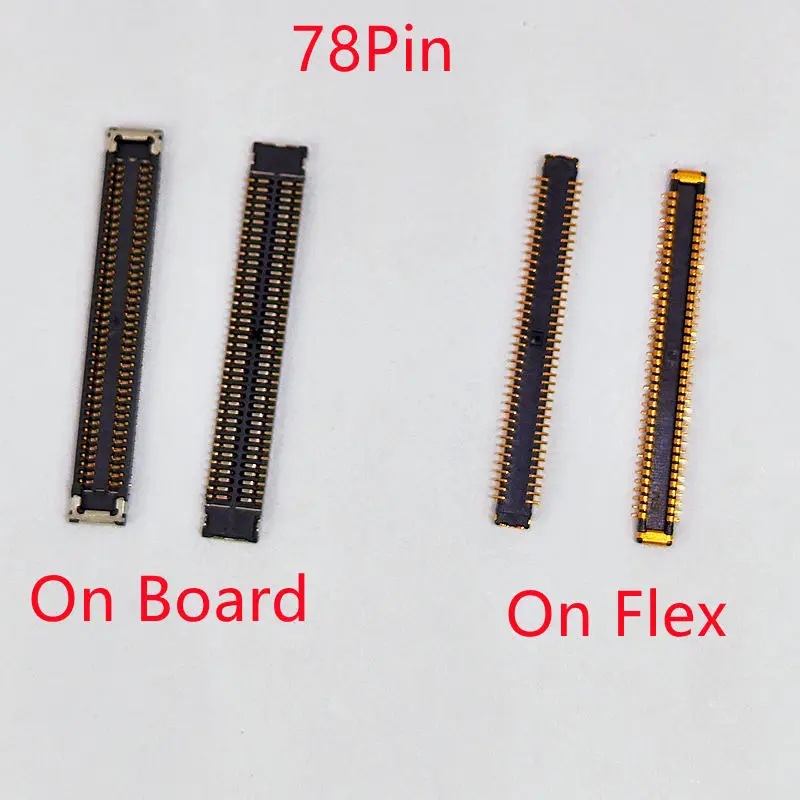 USB充电端口FPC连接器适用于三星A30S A307 A40 A405 M51 内联座